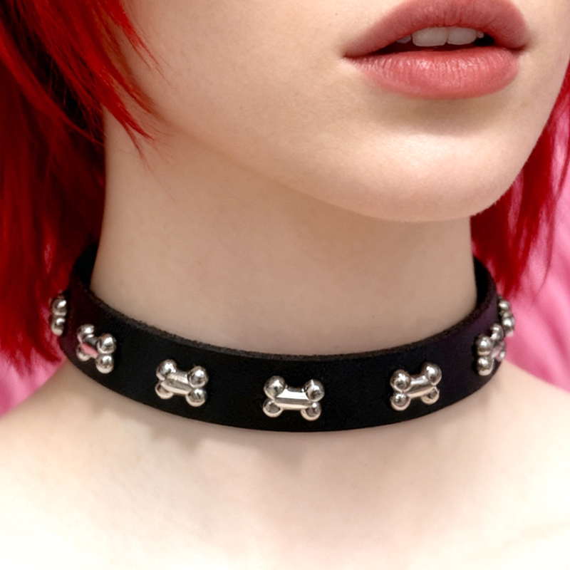 Women'S Accessories In The 90S - Harajuku Jewelry Bones Choker Kawaii Cosplay