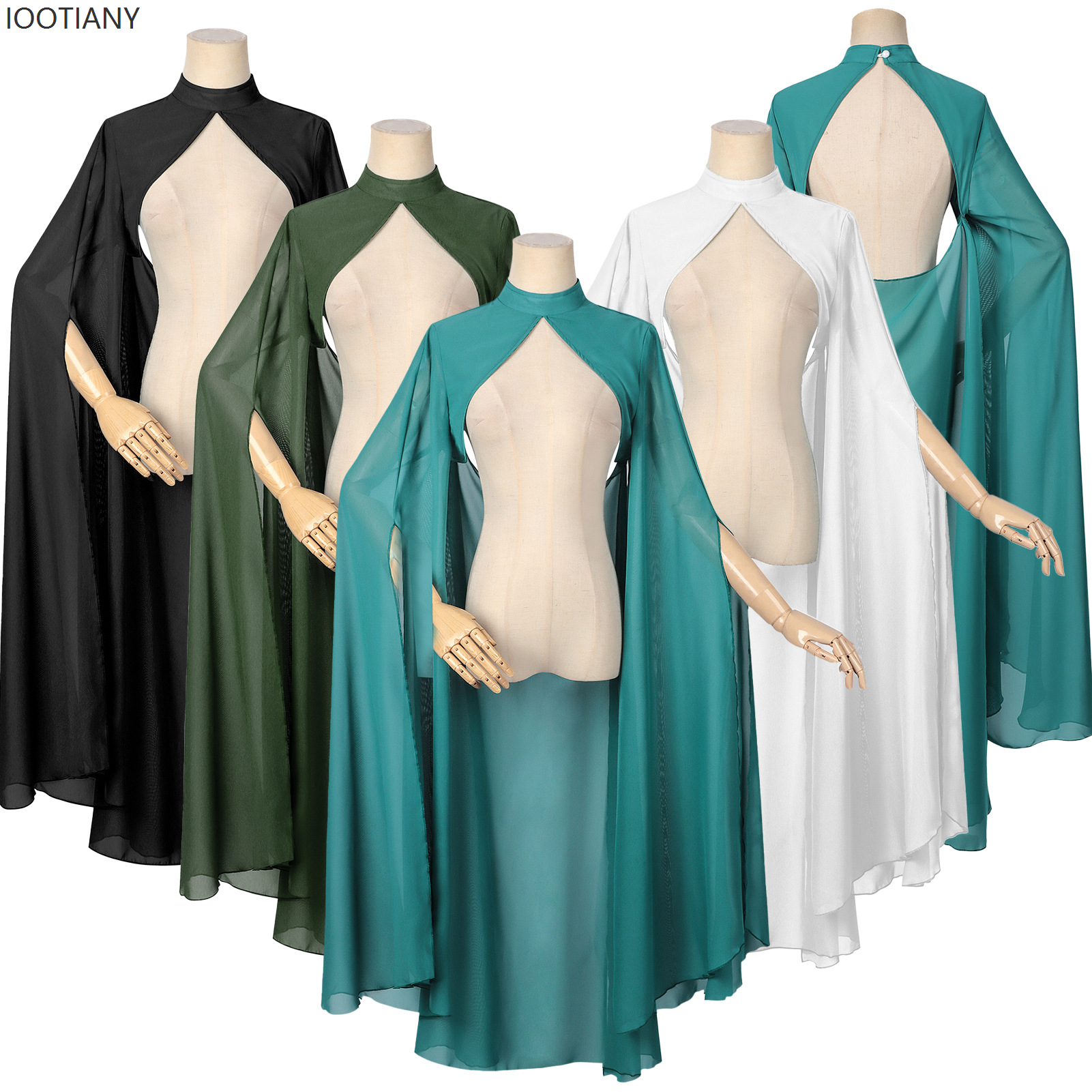 Women'S Wedding Accessories - Women's Mesh Cape Fairy Elf Wedding