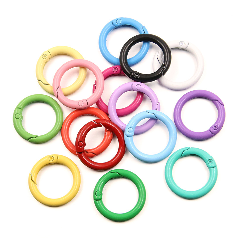 Women'S Key Accessories - 5-20pcs Colorful Spring O Rings Round