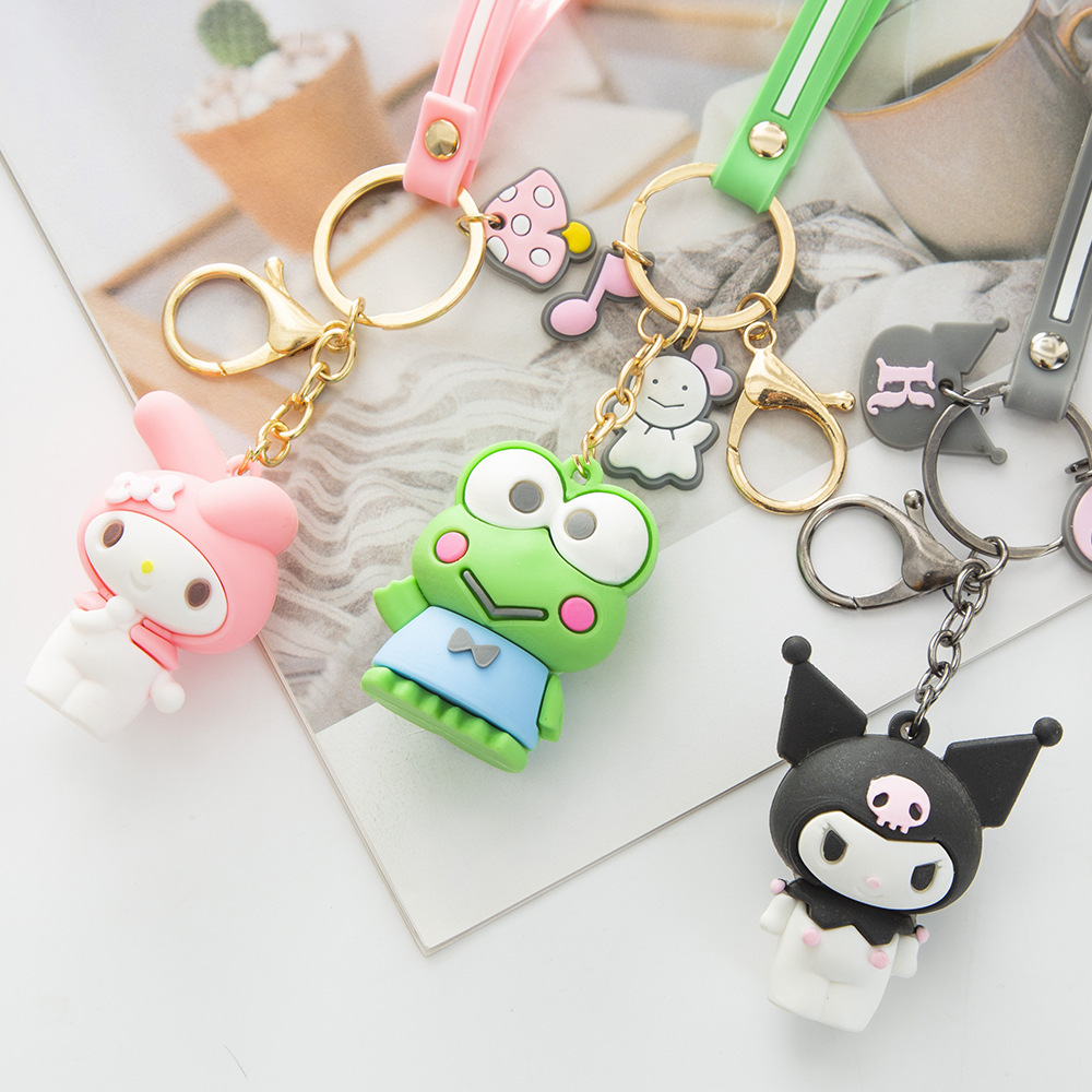 Women'S Key Accessories - Kawaii Bag Pendant Melody Sanrio Keychain