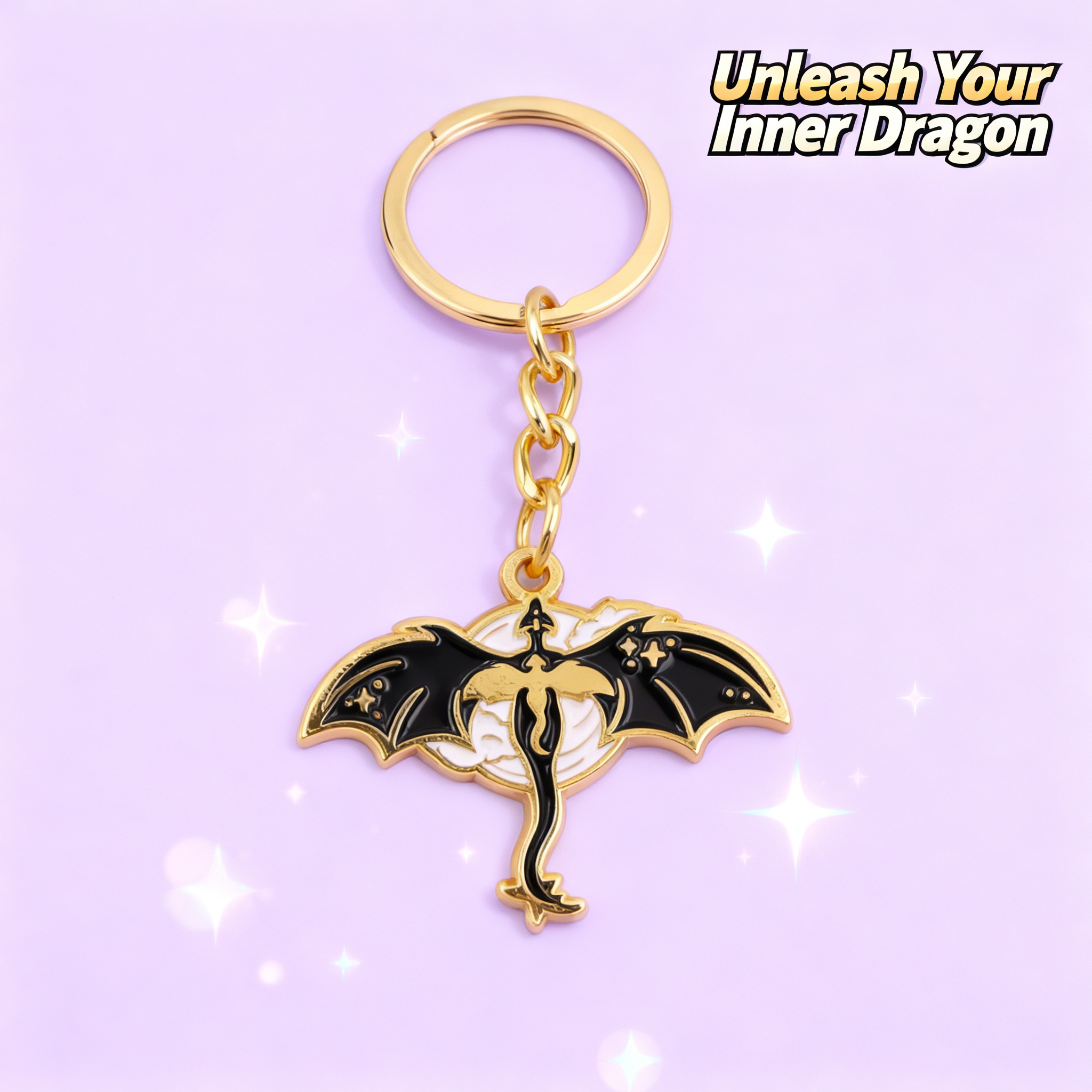 Women'S Key Accessories - Retro Novel Dragon Car Keychain For