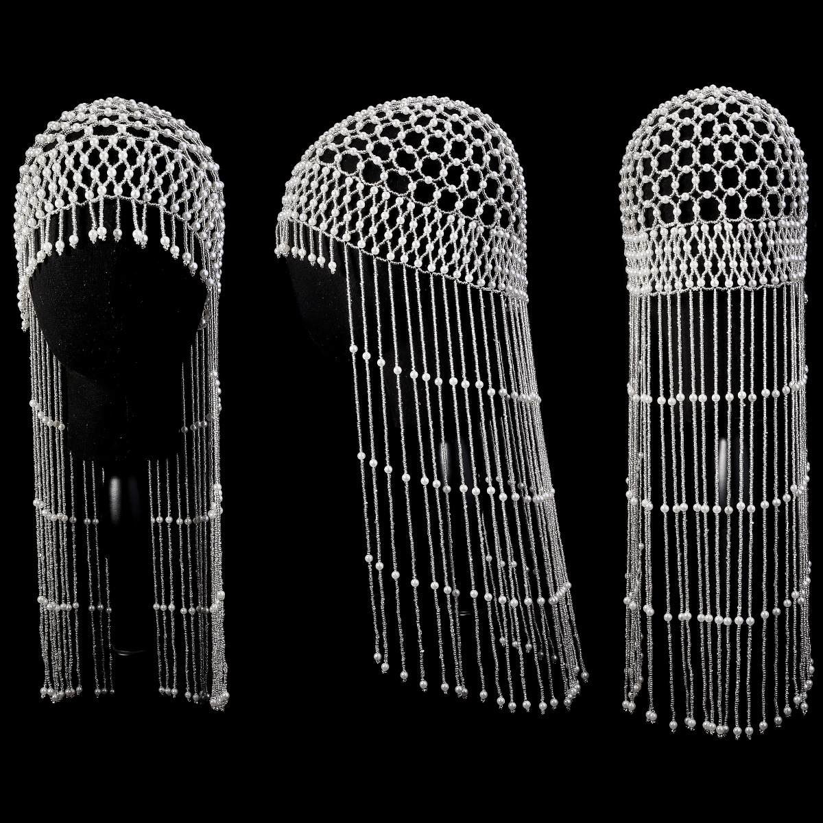 Luxury Pearls Beaded Headwrap  - Women'S Wedding Accessories のレビューと価格