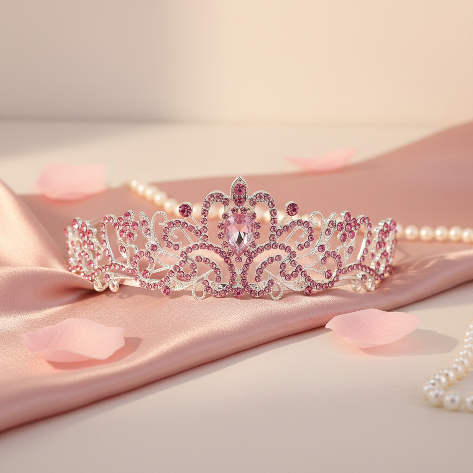 Elegant Bridal Crown Sparkly R - Women'S Wedding Accessories のレビューと価格