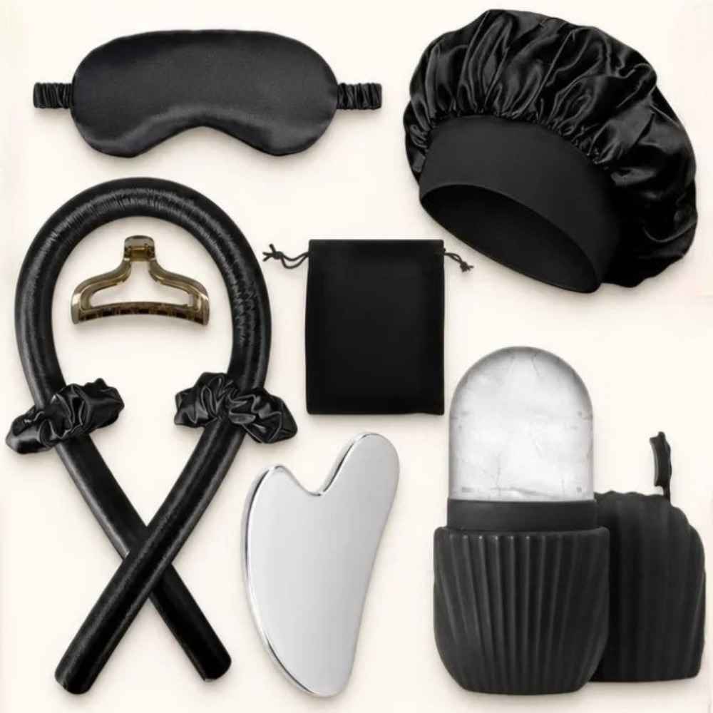 3/4/5/9Pcs Silk Sleep Set Eye  - Women Accessories Combo Gift のレビューと価格