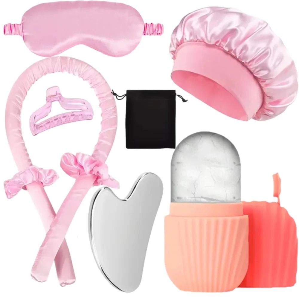 3/4/5/9Pcs Silk Sleep Set Eye  - Women Accessories Combo Gift のレビューと価格