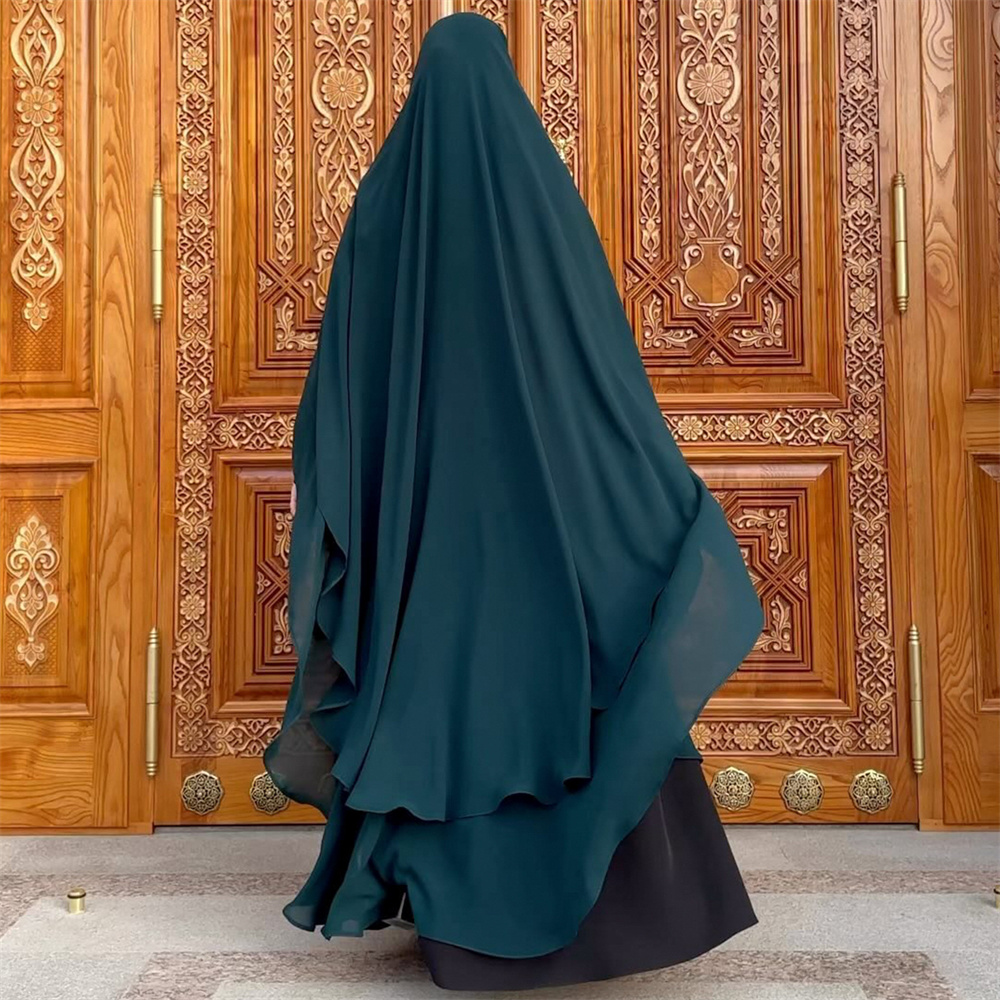 Extra Long Khimar Plain Chiffo - Women Accessories Dubai のレビューと価格