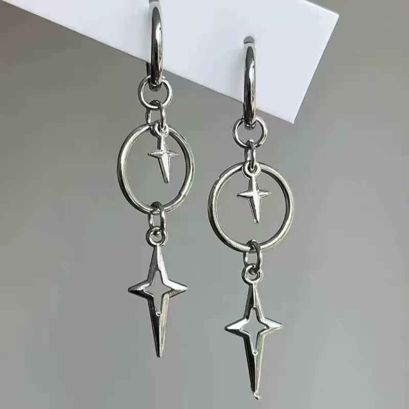 Personalized Punk Cross Star P - Women'S Accessories In The 90S のレビューと価格
