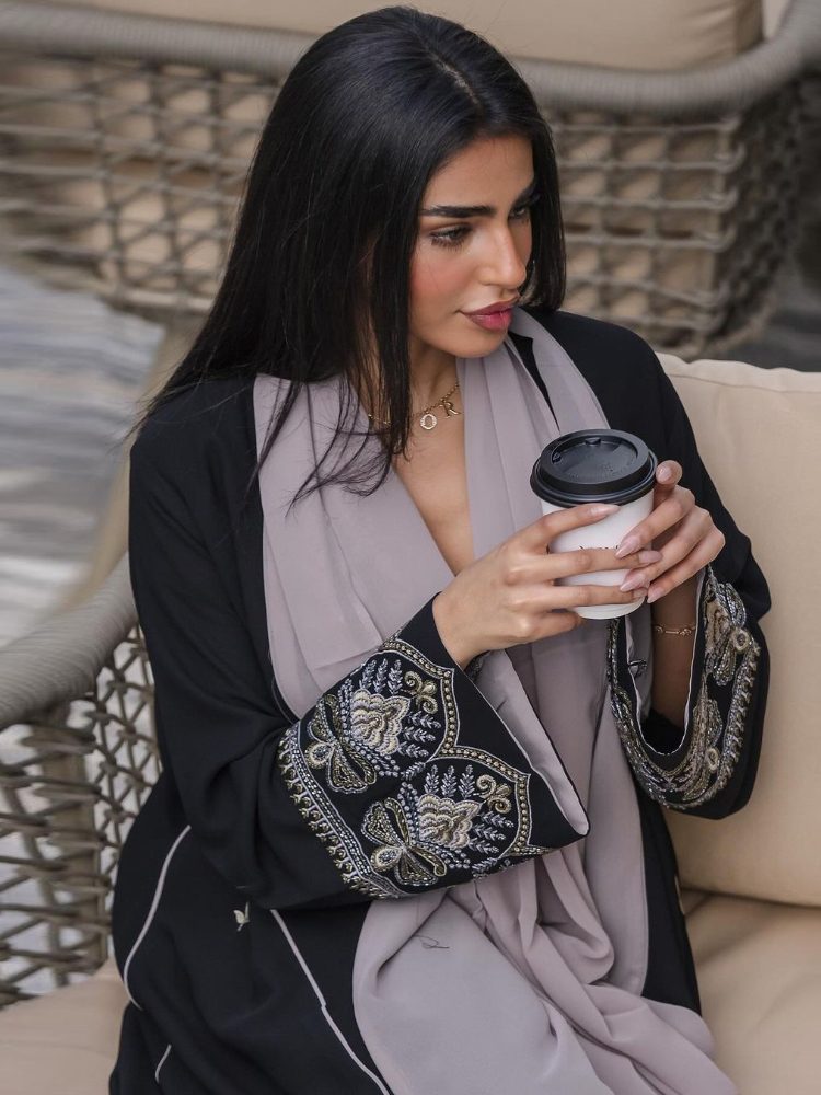Eid Muslim Abaya for Women Emb - Women Accessories Dubai のレビューと価格
