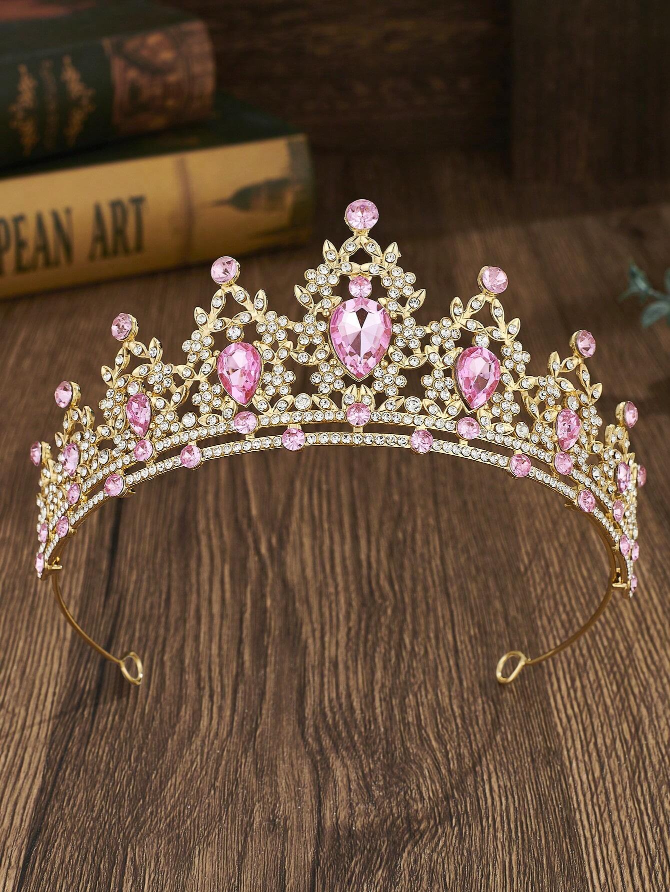 Crystal Princess Tiara Crown W - Women'S Wedding Accessories のレビューと価格