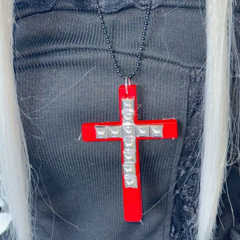 Goth Jewelry Wooden Pink Srive - Women'S Accessories In The 90S のレビューと価格