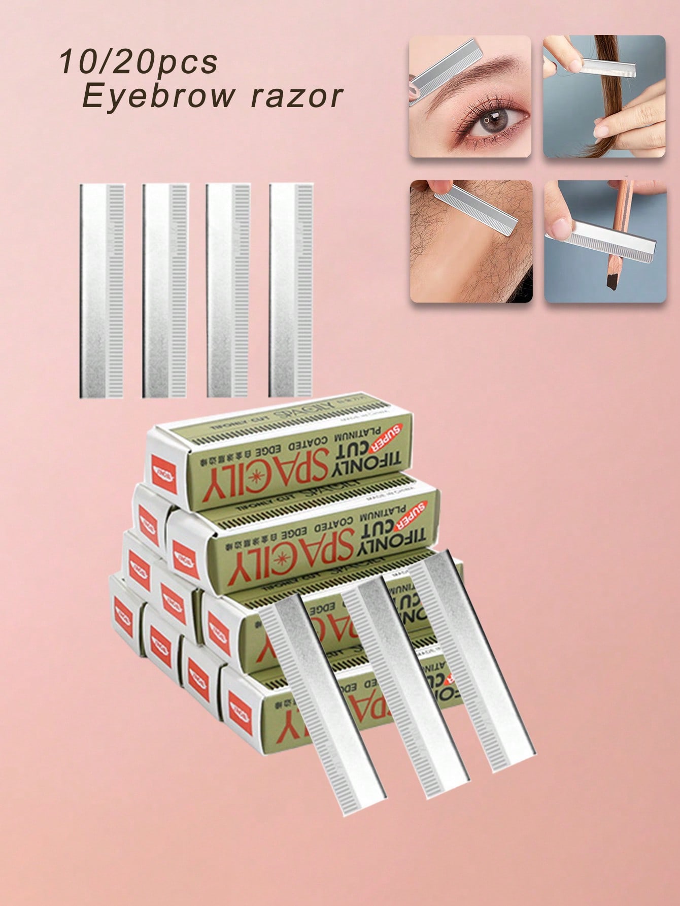10/20/40/100pcs Carbon Steel E - Women Accessories Combo Gift のレビューと価格