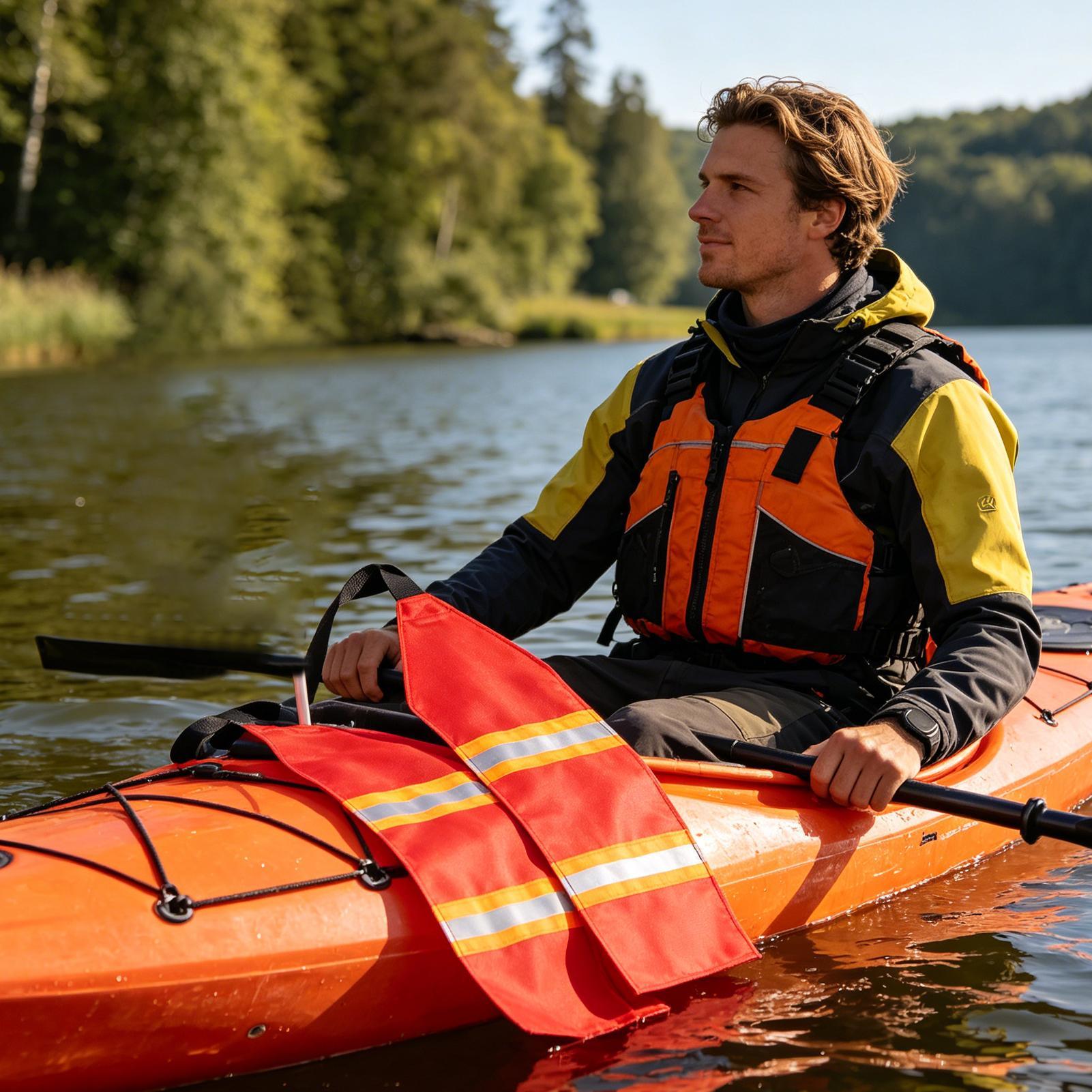 Safety Warning Red Flag 2 Pcs  - Women'S Kayak Accessories のレビューと価格