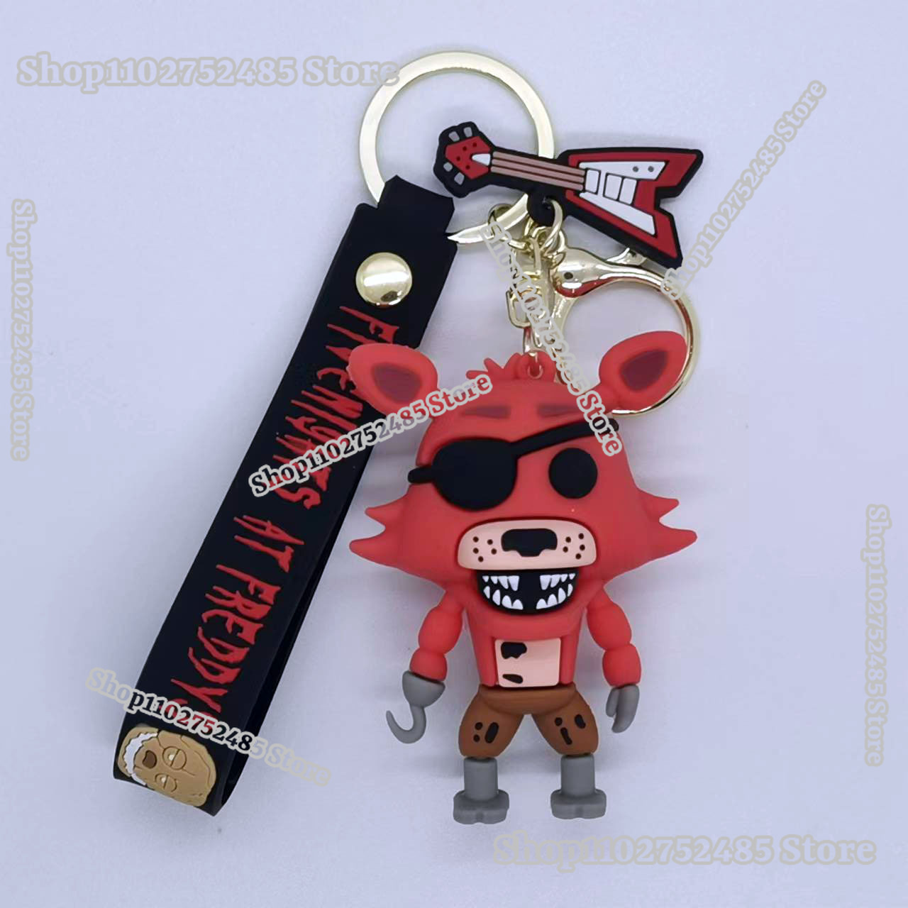 5pcs Cartoon Anime FNAF Figure - Women'S Key Accessories のレビューと価格