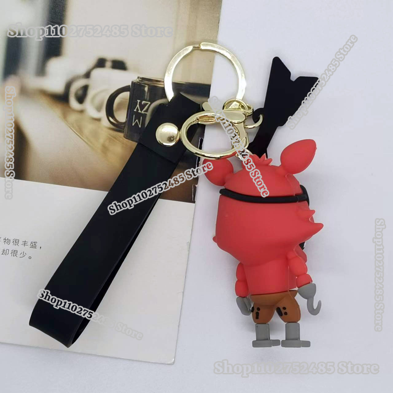 5pcs Cartoon Anime FNAF Figure - Women'S Key Accessories のレビューと価格