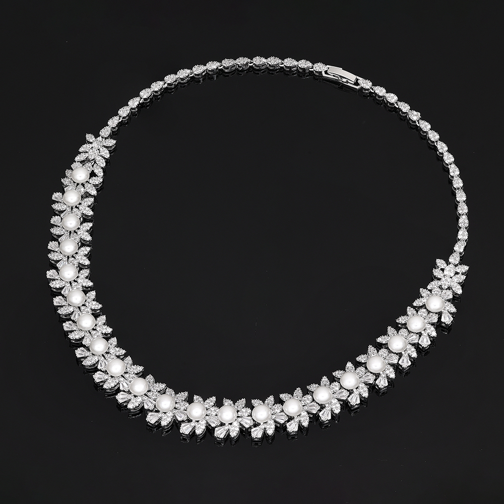 4PCS Wedding Jewelry Set Cubic - Women Accessories Uae のレビューと価格
