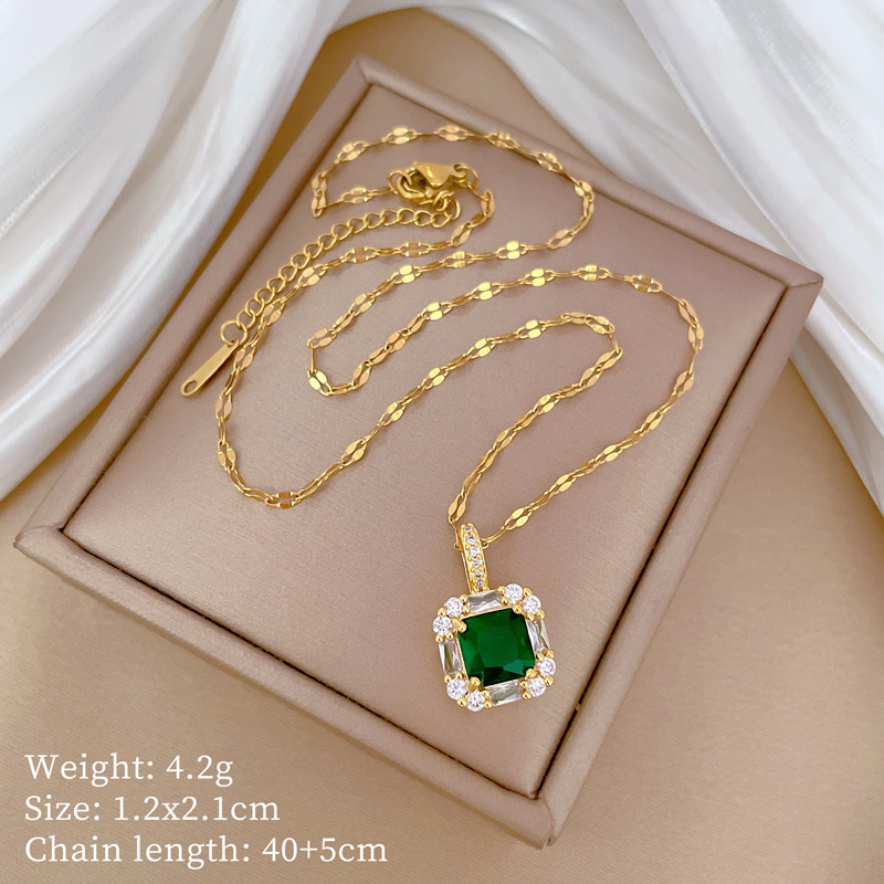 18K Gold Plated Stainless stee - Women Accessories Combo Gift のレビューと価格