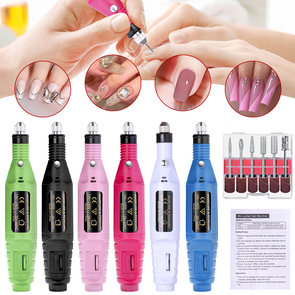 LULAA Electric Nail Drill Kit  - Women Accessories Combo Gift のレビューと価格