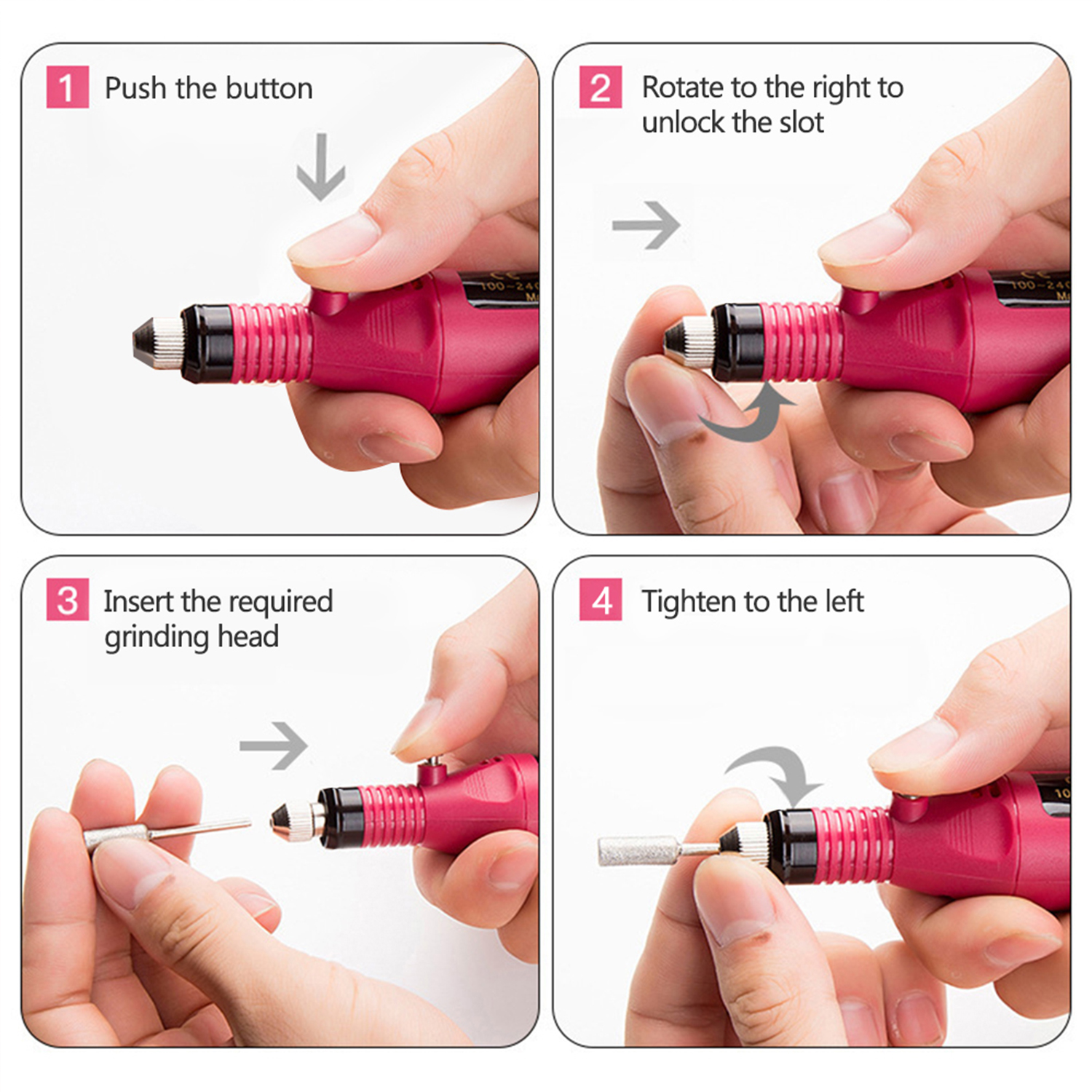 LULAA Electric Nail Drill Kit  - Women Accessories Combo Gift のレビューと価格