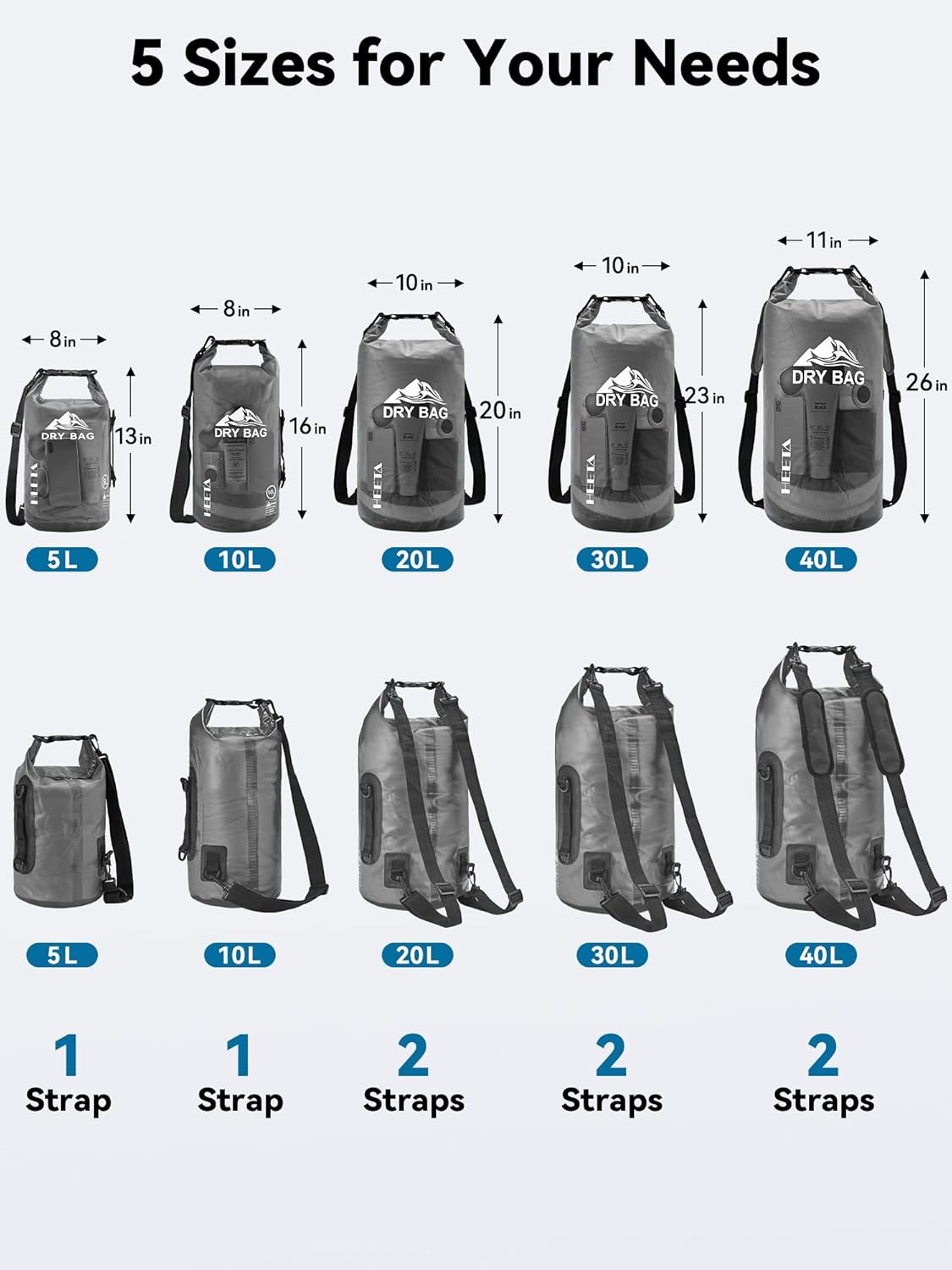 Dry Bag Waterproof for Women M - Women'S Kayak Accessories のレビューと価格
