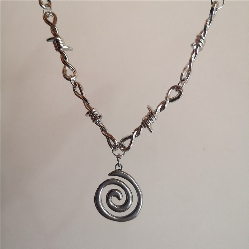 Punk Spiral Vortex Pendant Tho - Women'S Accessories In The 90S のレビューと価格