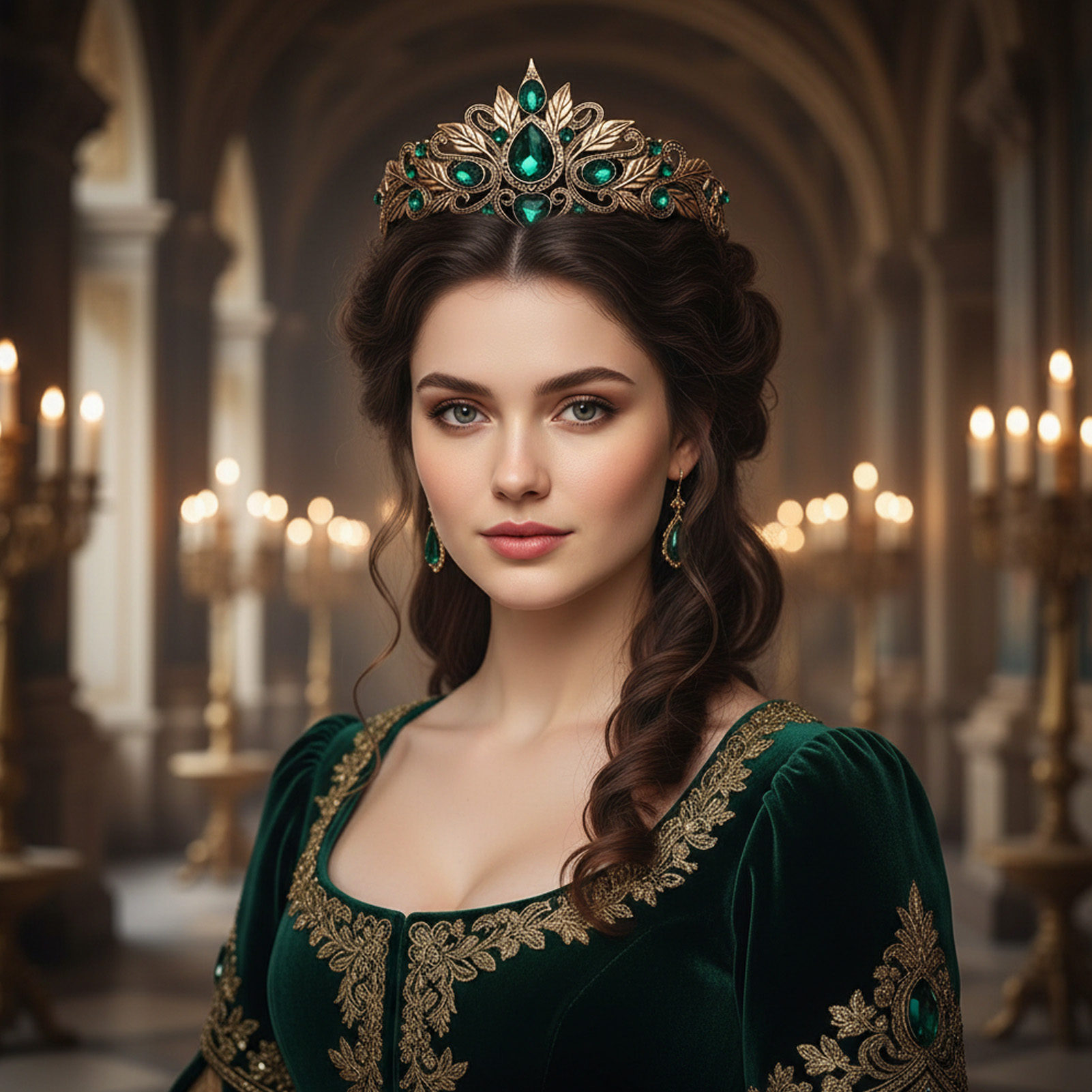 Baroque Style Round Tear Drop  - Women'S Wedding Accessories のレビューと価格