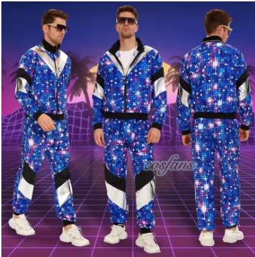 Women's Men's Costume 80s 90s  - Women'S Accessories In The 90S のレビューと価格