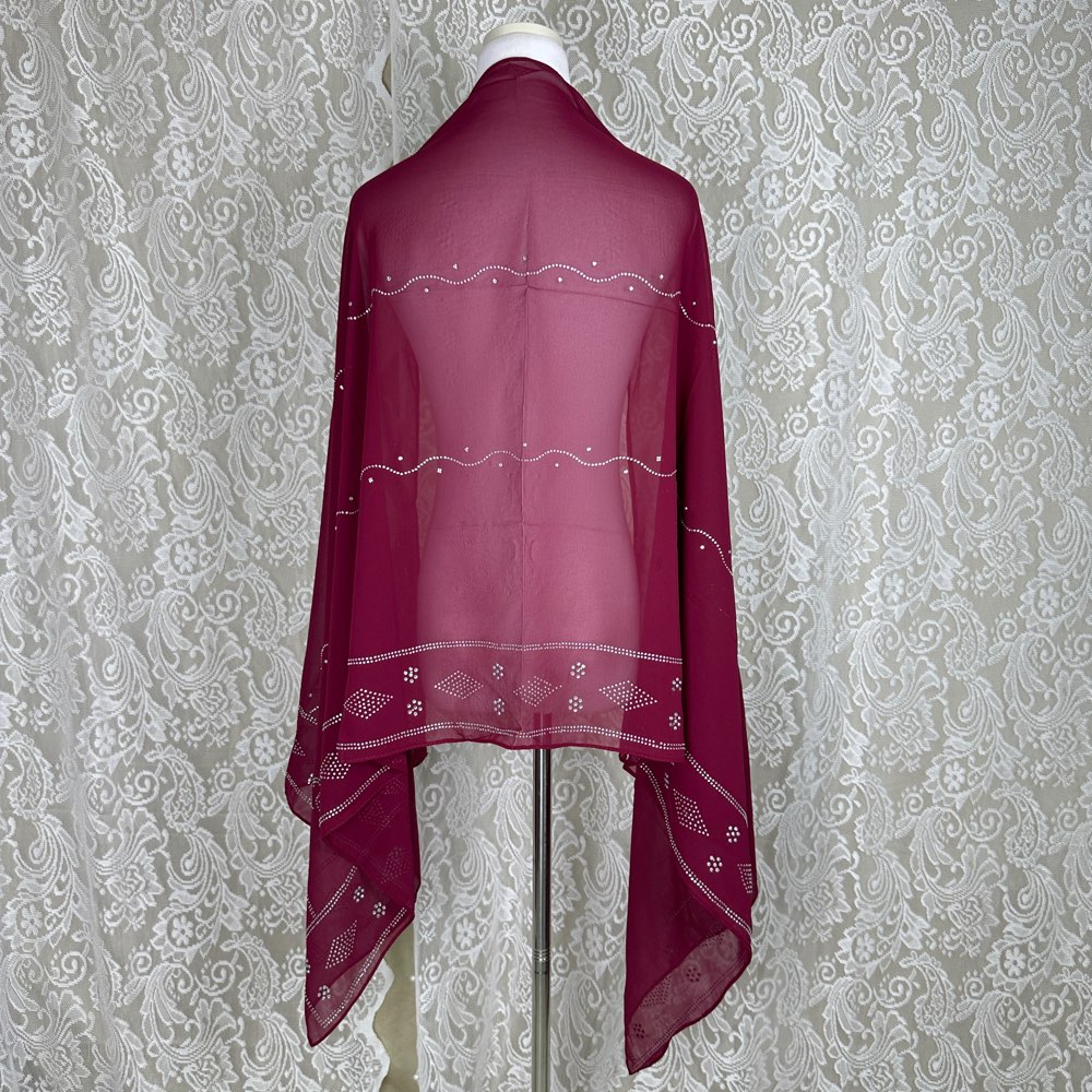 2026 small 70x180cm chiffon Ne - Women Accessories Dubai のレビューと価格