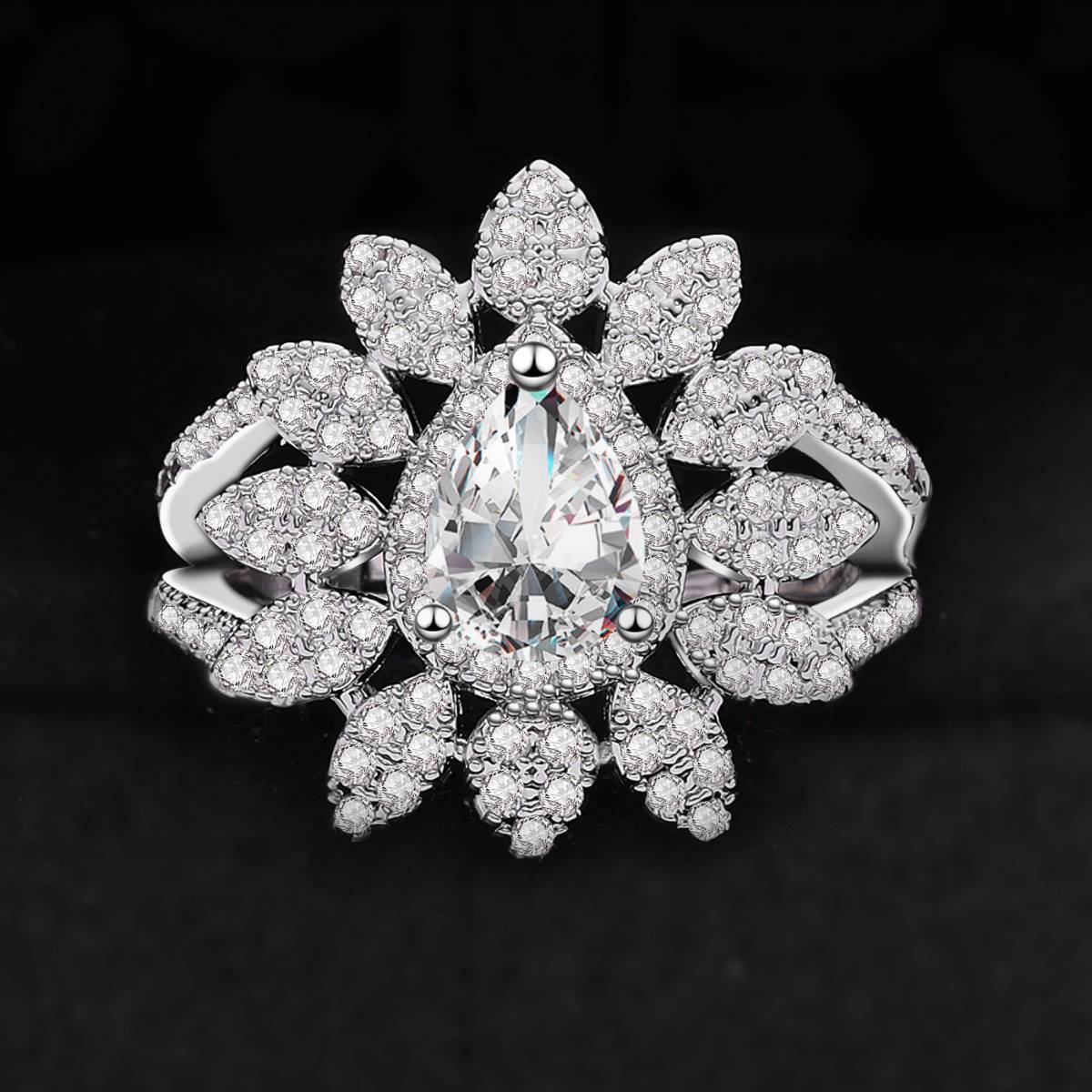 Sparking Water Drop Wedding Je - Women Accessories Uae のレビューと価格