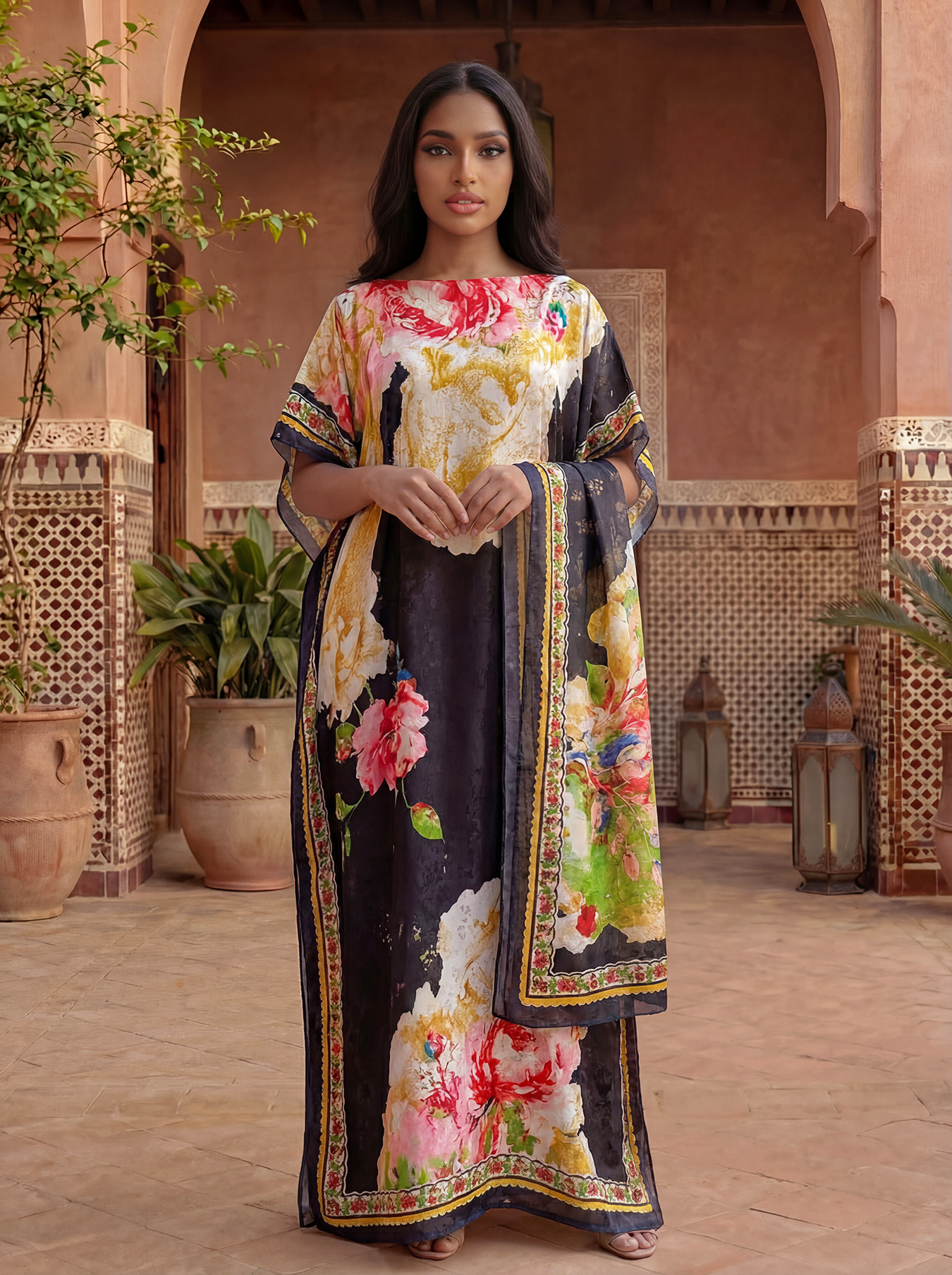 Women's Long Shawl Dubai Fashi - Women Accessories Dubai のレビューと価格