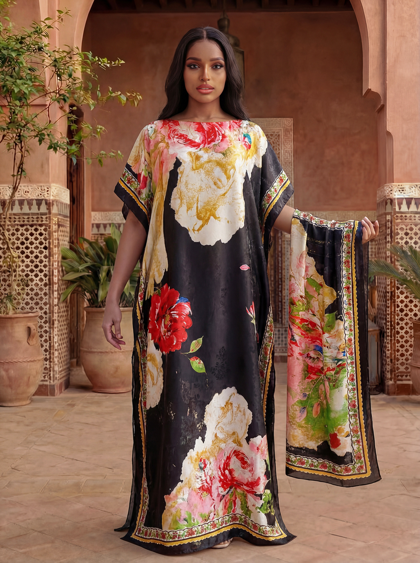 Women's Long Shawl Dubai Fashi - Women Accessories Dubai のレビューと価格