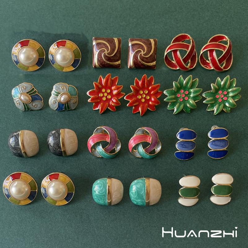 HUANZHI 2022 Retro Flower Ribb - Women'S Accessories In The 90S のレビューと価格