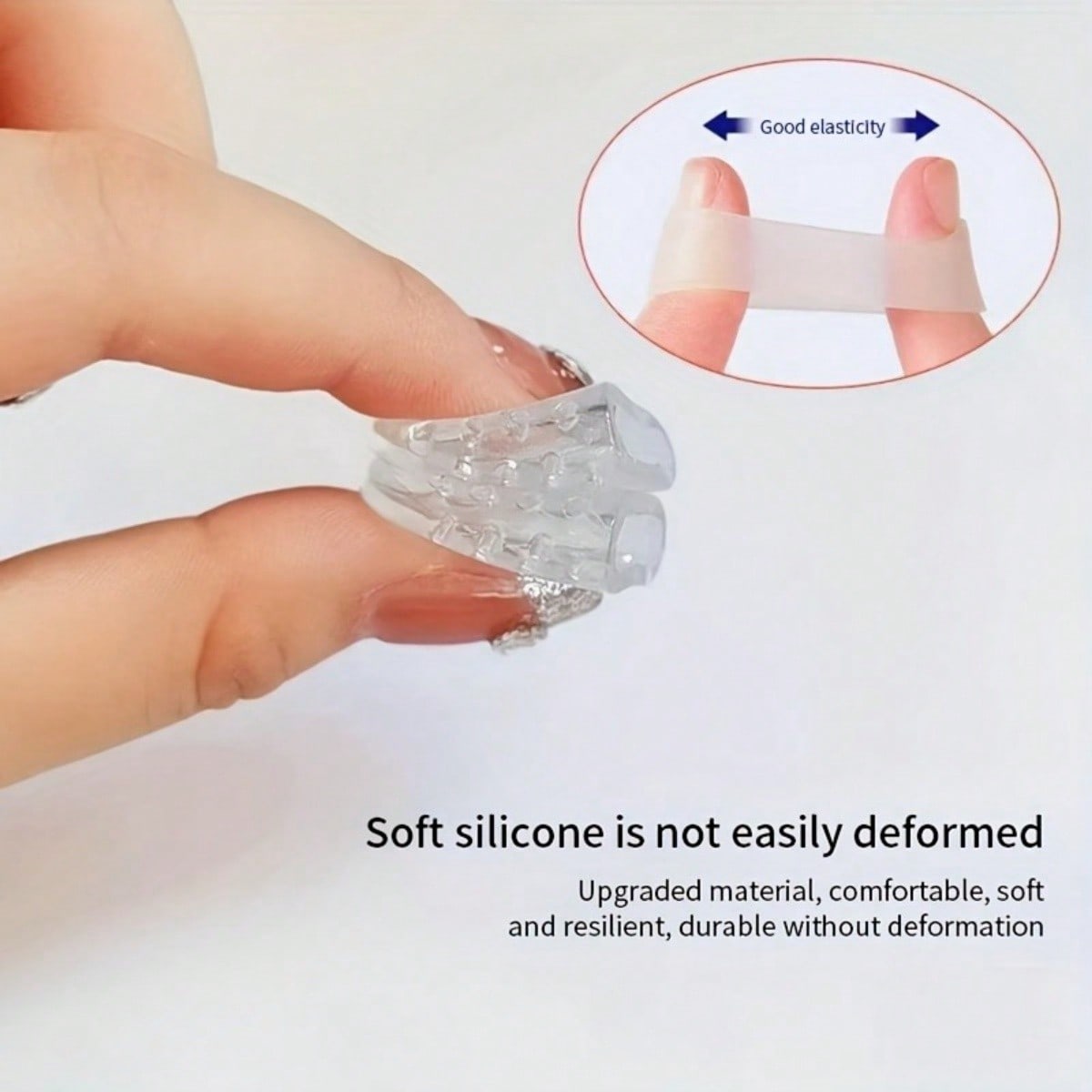 4pcs Silicone Shoe Toe Anti-Fr - Women Accessories Combo Gift のレビューと価格