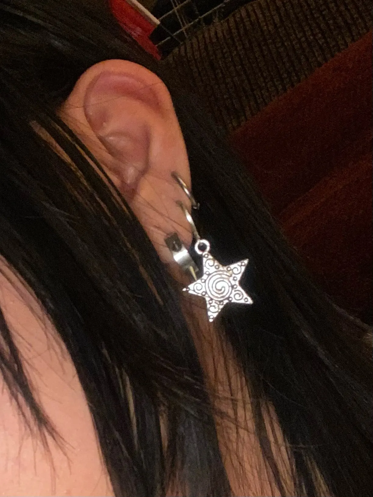 Vintage Goth Silver Color Spir - Women'S Accessories In The 90S のレビューと価格