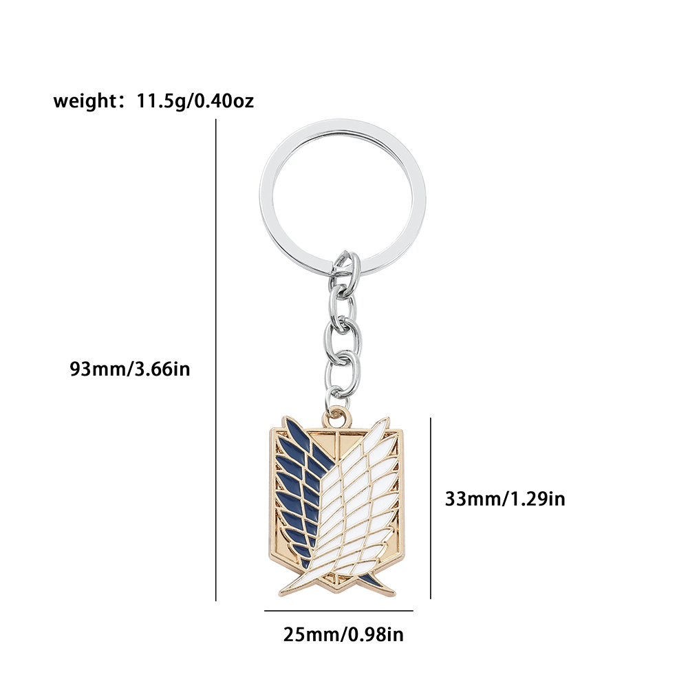 Anime Attack on Titan Enamel B - Women'S Key Accessories のレビューと価格