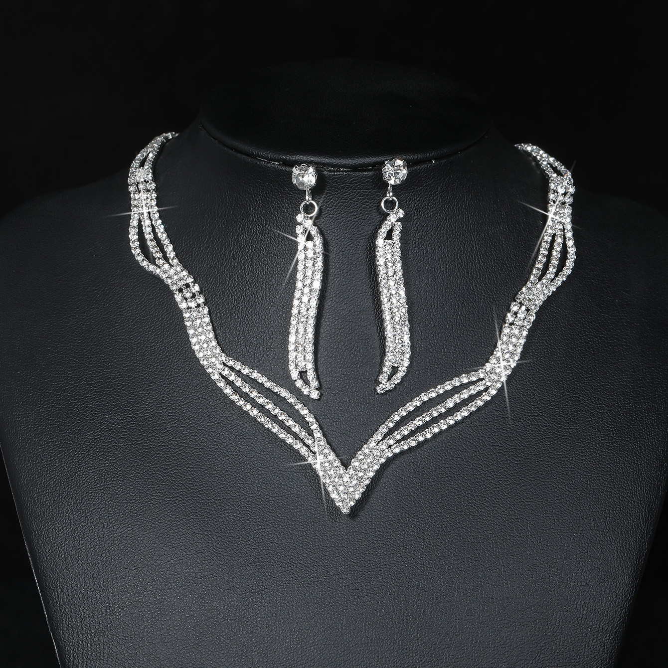 Bride Wedding Necklace Earring - Women'S Accessories Mango のレビューと価格