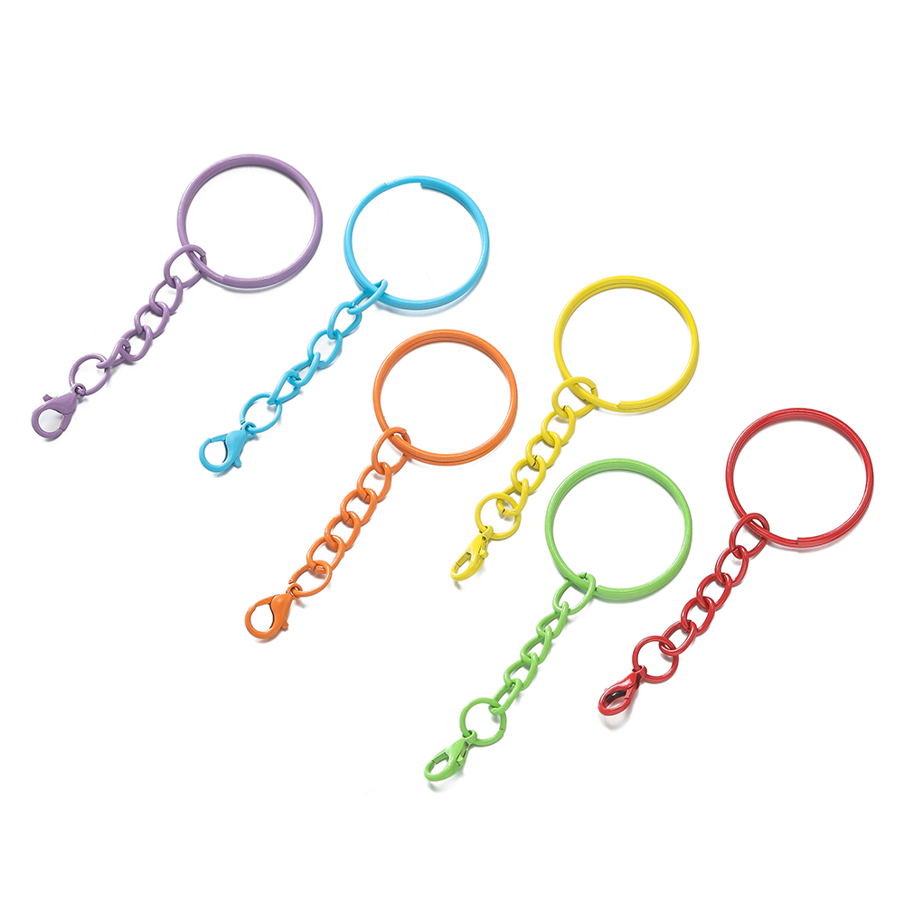 5pcs/Lot 25mm Colored Split Ri - Women'S Key Accessories のレビューと価格