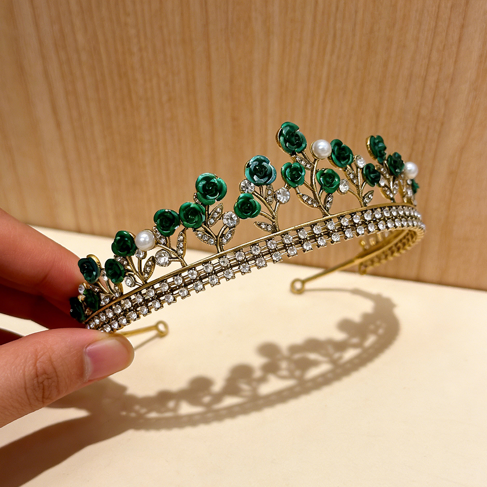 Baroque Crown Wedding Headwear - Women'S Wedding Accessories のレビューと価格