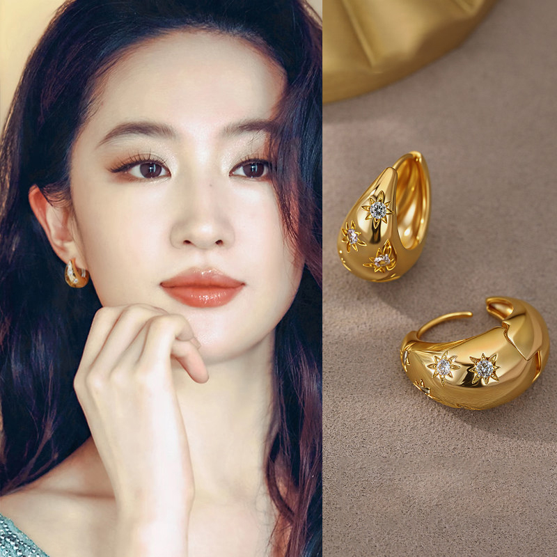 Mango Star Zirconia Tear-Shape - Women'S Accessories Mango のレビューと価格