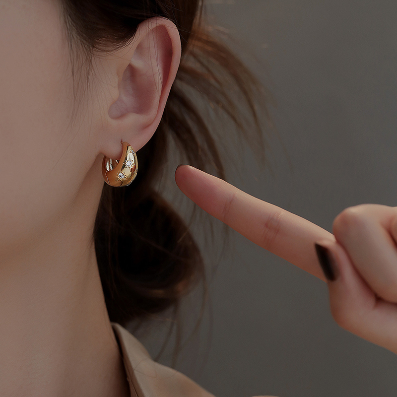 Mango Star Zirconia Tear-Shape - Women'S Accessories Mango のレビューと価格