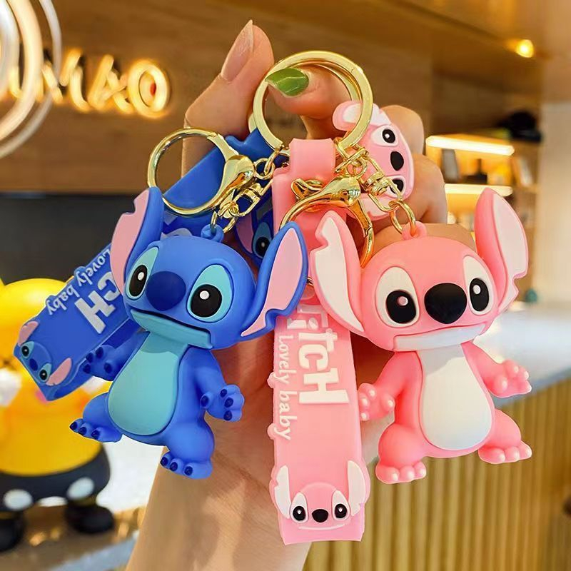 New Anime Stitch Toys Keychain - Women'S Key Accessories のレビューと価格