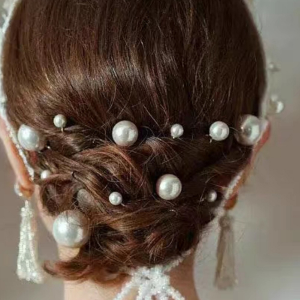 Pearl Crystal Hair Pins Comb S - Women'S Wedding Accessories のレビューと価格
