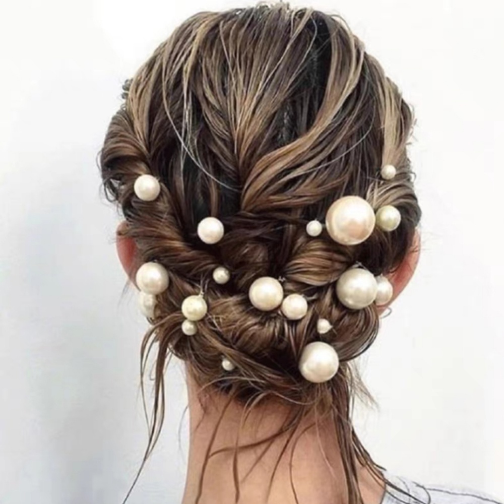 Pearl Crystal Hair Pins Comb S - Women'S Wedding Accessories のレビューと価格