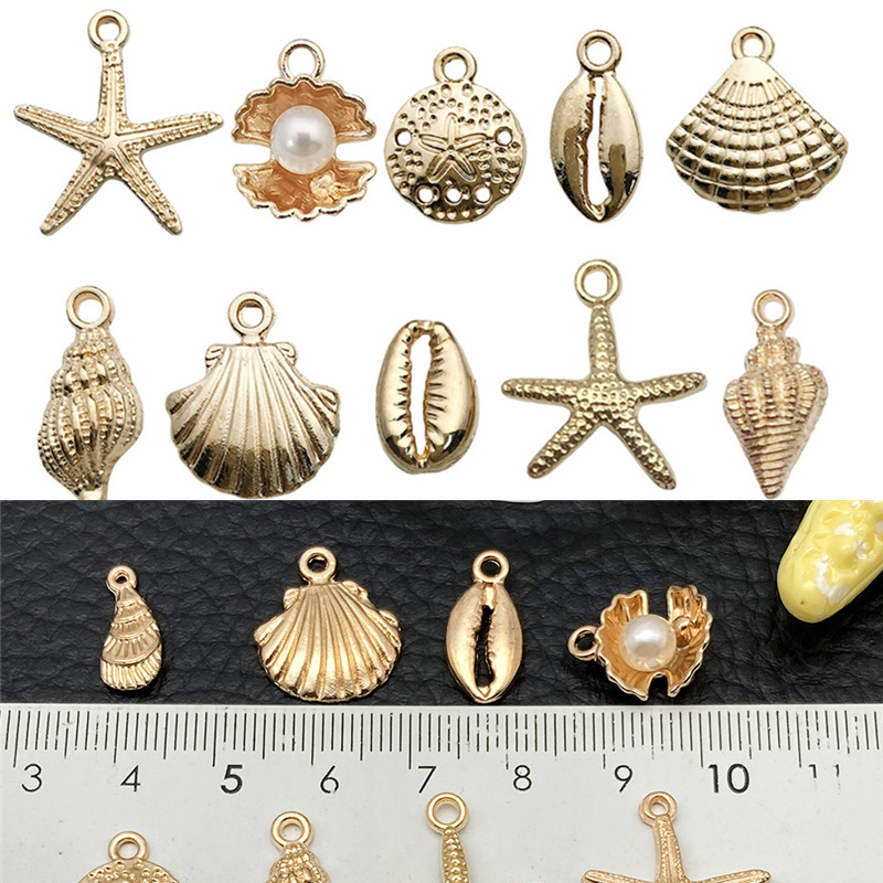 30pcs Metal Alloy Shell Starfi - Women'S Key Accessories のレビューと価格
