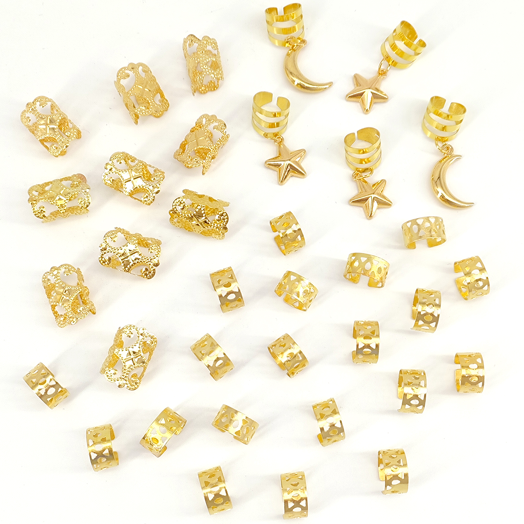 35pcs Stars and Moon Combo Dre - Women Accessories Combo Gift のレビューと価格