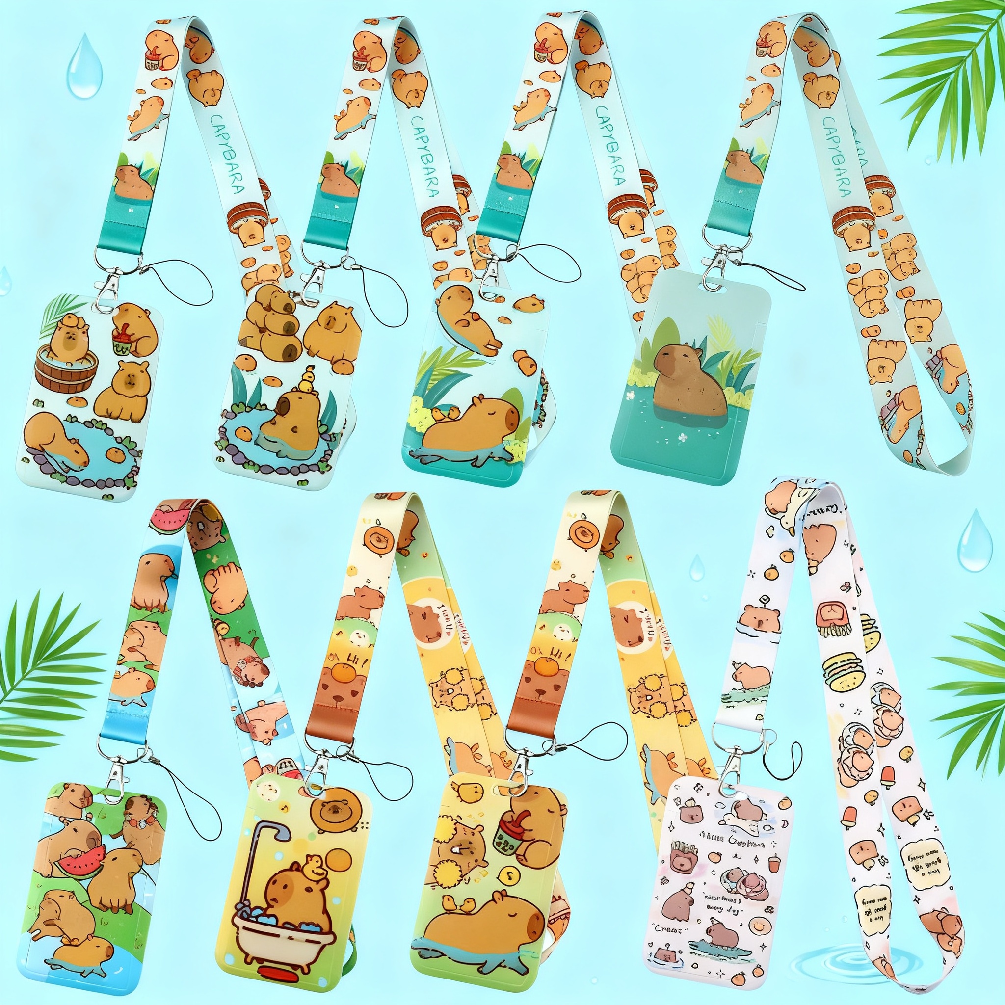 Cute Capybara Lanyards for Key - Women'S Key Accessories のレビューと価格