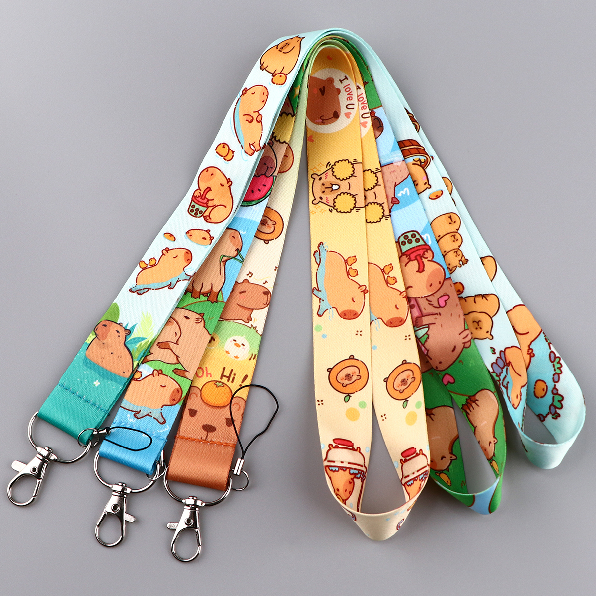 Cute Capybara Lanyards for Key - Women'S Key Accessories のレビューと価格