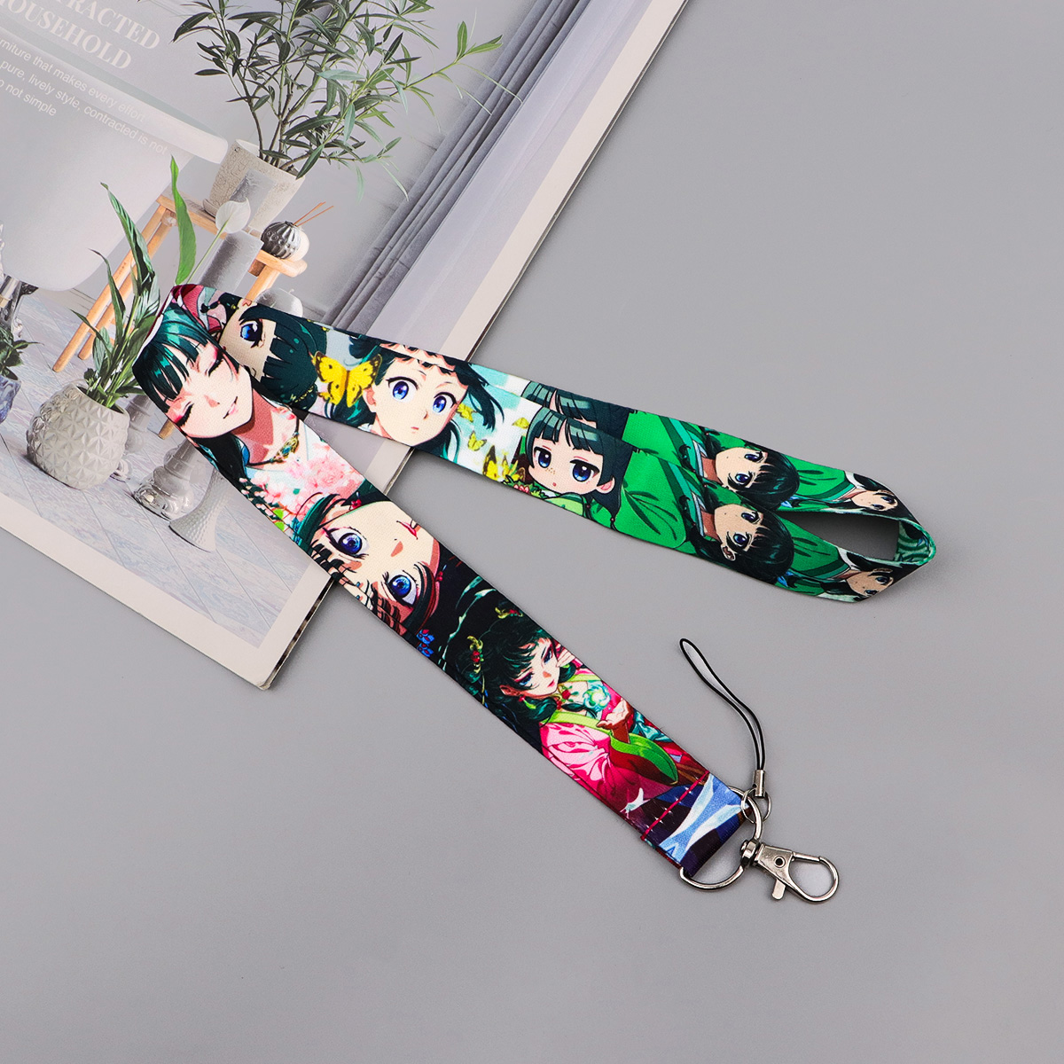 Cute Anime Girl Lanyard Neck S - Women'S Key Accessories のレビューと価格