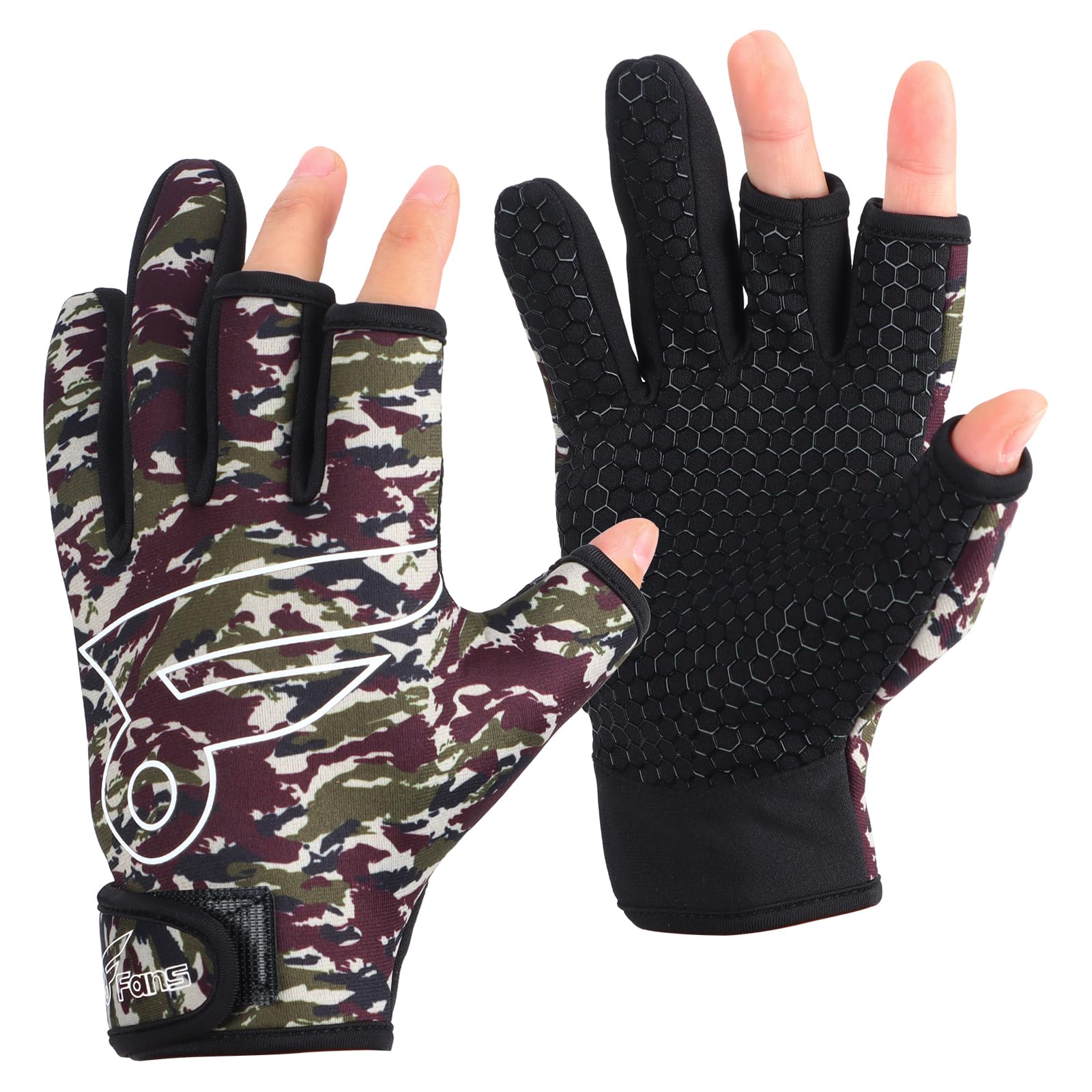 8Fans Fishing Gloves - Finger  - Women'S Kayak Accessories のレビューと価格
