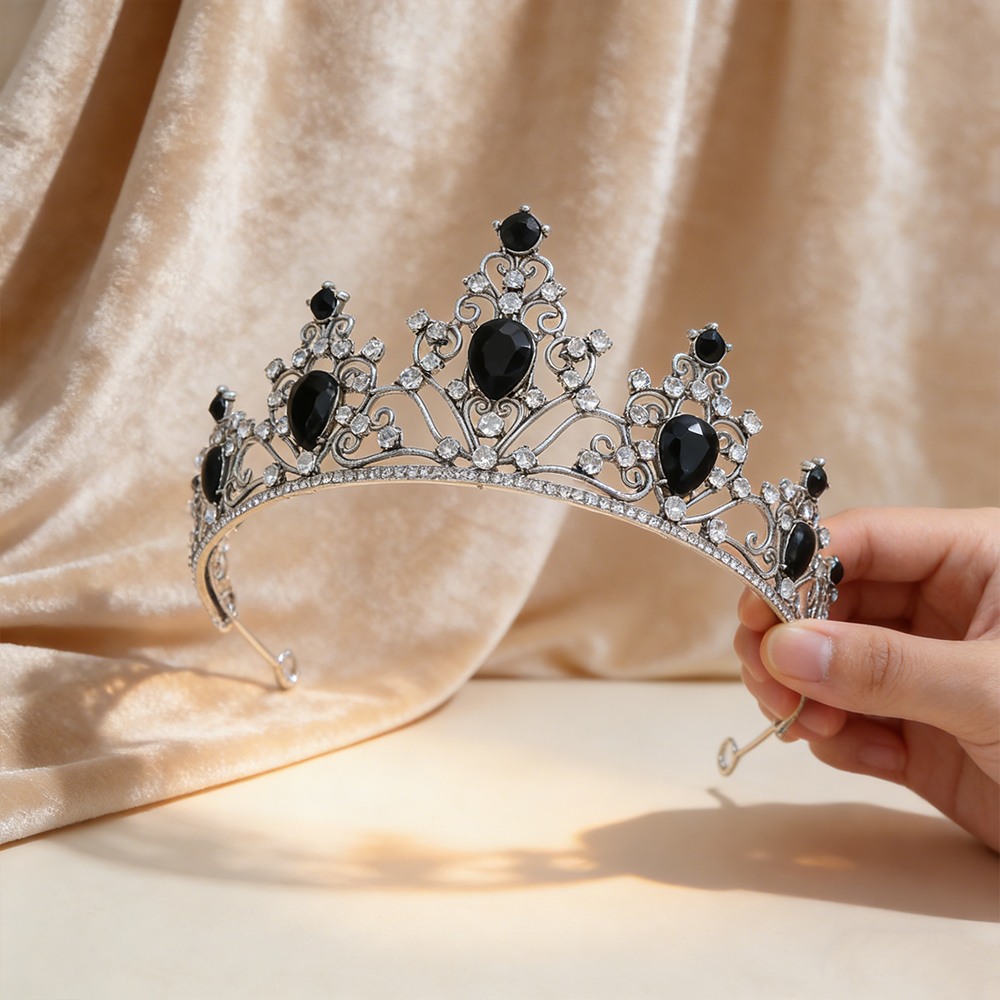 European Style Bridal Crown wi - Women'S Wedding Accessories のレビューと価格