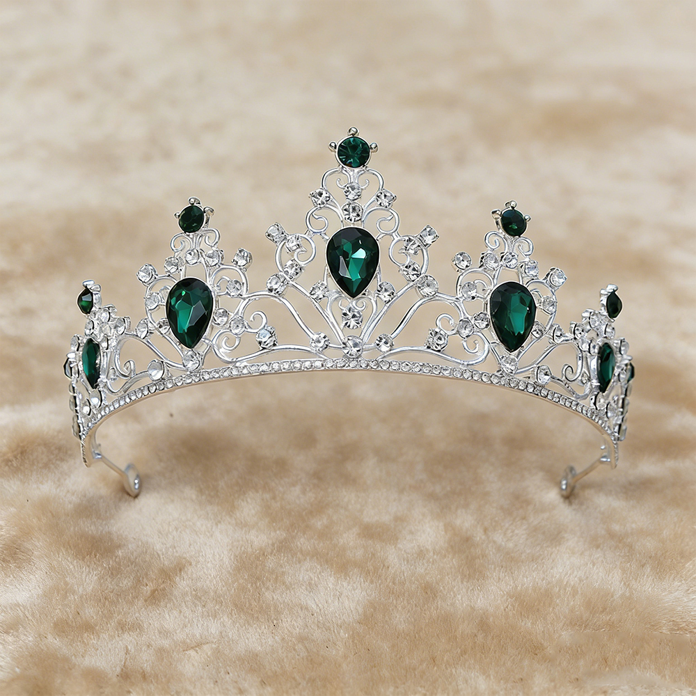 European Style Bridal Crown wi - Women'S Wedding Accessories のレビューと価格